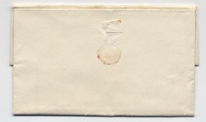 1846 Georgetown DC stampless letter to Hagerstown red CDS [6526.78]