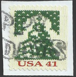 # 4212 USED KNIT CHRISTMAS TREE