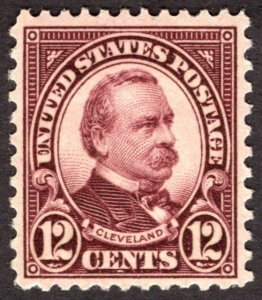 1931, US 12c, Grover Cleveland, MLH, VF-XF, Sc 693