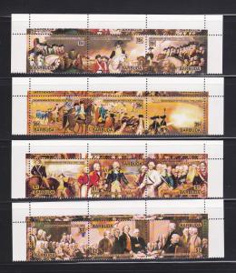 Barbuda 234-237 Set MNH American Bicentennial (A)