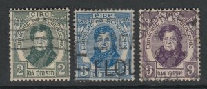 Ireland, Scott 80-82 (SG 89-91), used