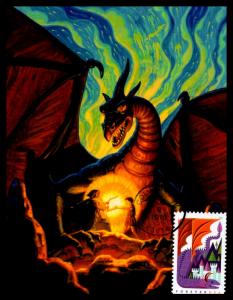 2018 Dragons - U.S. Issue - Maxicard 