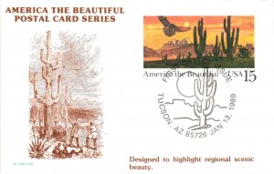 UX127 Red=Tailed Hawk Sonora Desert – KMC Venture Cachet