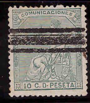 SPAIN Scott 193 Used with Bar cancel