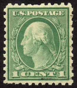 1921, US 1c, Washington, Used, Sc 543