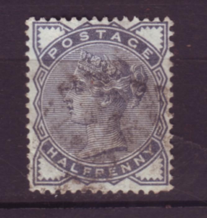 J19763 Jlstamps 1880-1 great britain used #98 queen