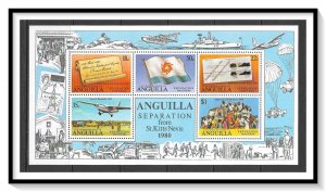 Anguilla #428a Petition For Separation Souvenir Sheet MNH