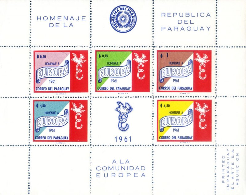 1961 Tribute to Europe.