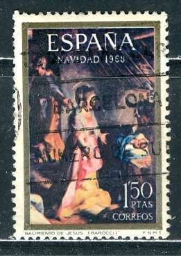 Spain; 1968; Sc. # 1555;  Used Cpl. Set