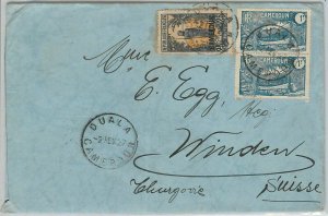 44750 -  CAMEROUN  Cameroon -  POSTAL HISTORY - COVER to SWITZERLAND 1927