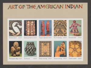 U.S. Scott #3873 Art of the American Indian Stamps - Mint NH Sheet