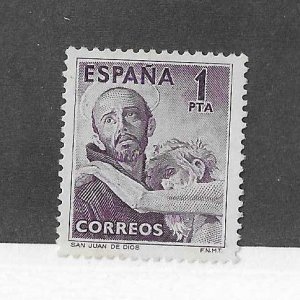 Spain Sc#771 1Pta NH VF