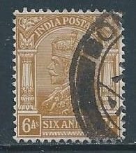 India #117 Used 6a George V