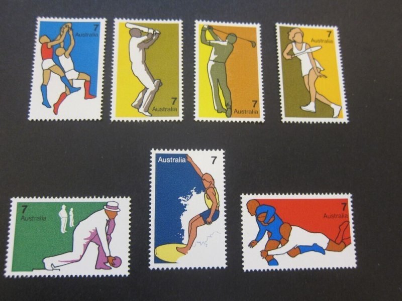 Australia 1974 Sc 590-96 set MNH