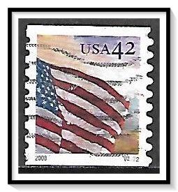 US #4242 Flag At Dawn PNC Pl#V2222 Used