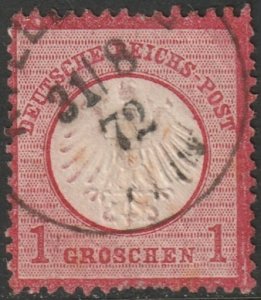 Germany 1872 Sc 4 used