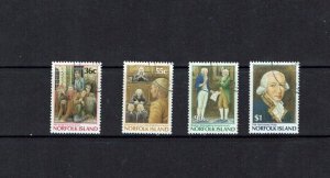 Norfolk Island: 1986, Bicentenary of Settlement, (Issue 1)  Fine Used set.