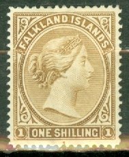 JA: Falkland Islands 18 mint CV $80