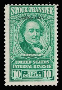 U.S. REV. DATED GREENS RD155  Mint (ID # 113086)