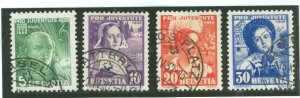 Switzerland #B81-4  Single (Complete Set)