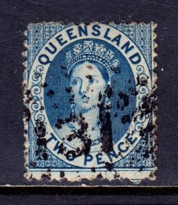 Queensland - Scott #14b - Used - SCV $27