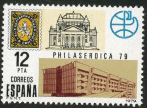 SPAIN Scott  2151 MNH** 1979 Philaserdica stamp