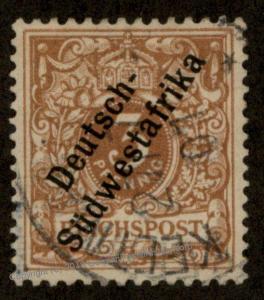 German 1901 SW Africa KEETSMANSHOOP DSWA Mi5b Expertized Czimmek BPP 89797