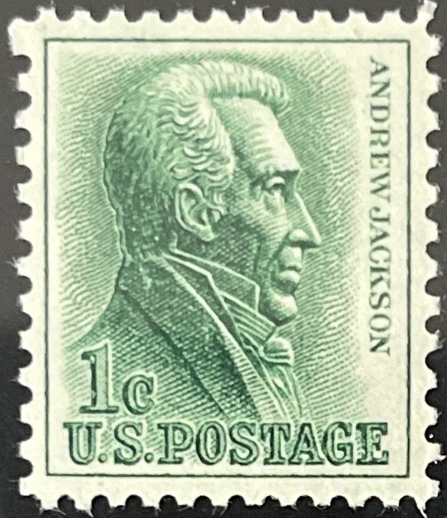 Scott #1209 1963 1¢ Andrew Jackson MNH OG VF/XF