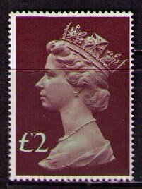 GREAT BRITAIN Sc# MH185 MNH FVF Queen Elizabeth II 2 pound