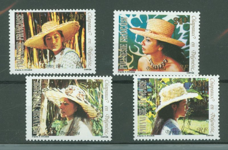 French Polynesia #393-396  Single (Complete Set)