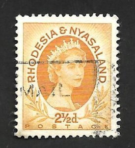 Rhodesia & Nyasaland 1956 - U - Scott #143B