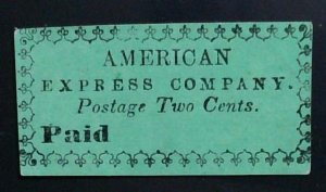 Scott#4L Local - L10 Design  - Forgery A - Position 2 - American Express Co.