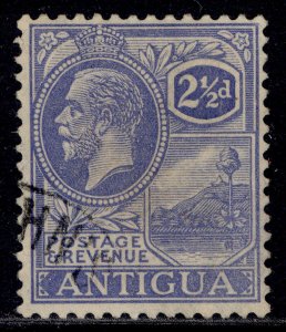 Antigua GV SG71, 2½d Helles Blau, Fein Benutzt. Katalog £17.