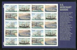 #4548 Merchant Marine Sheet Mint NH