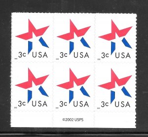 #3613 MNH Copy Block of 6