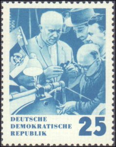 1964 Germany DDR #693-694, Complete Set(2), Never Hinged