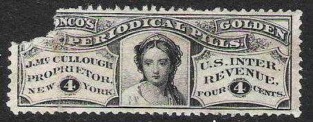 RS169d - Private Die - Match and Medicine Stamp