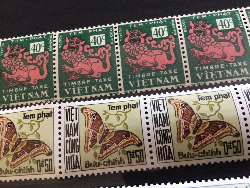 South Vietnam 1952-1968 mint never hinged & Used postage due stamps Ref 64523