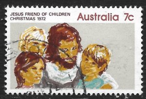 Australia #539 7c Christmas - Jesus and Children