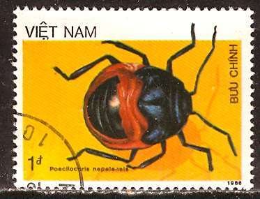 Vietnam; 1986: Sc. # 1705: O/Used CTO Single Stamp