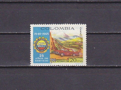 Colombia, Scott cat. C480. Race Car issue. ^