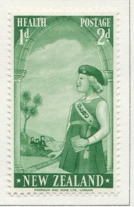 1958 NEW ZEALAND 1d MH* Stamp A28P30F28740-