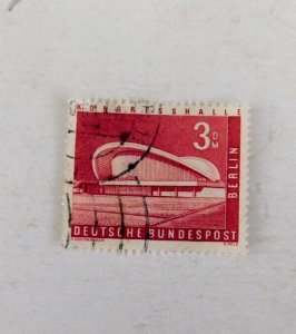 Germany (Berlin) #9N136 Used/Fine, 3m, Congress Hall, 1958