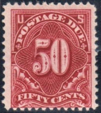 US J50 Postage Dues Just Fine Mint Bright + Fresh, Neatly Hinged, PSE Cert