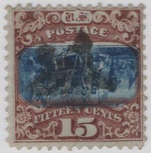  #119b Used W/ Fancy Cancel One Of The Finest To Exist PSE 70 SMQ $90,000  (GP2)