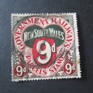 Australia NSW Railway Parcel stamp
