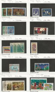Venezuela, Postage Stamp, #767//1056 Mint NH & LH, 1960-73, JFZ