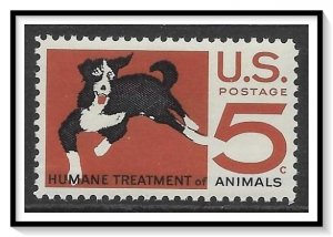 US #1307 Humane Treatment Of Animals MNH