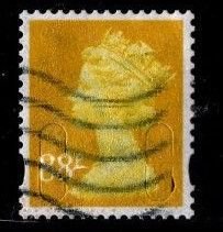 Great Britain - #MH434 Machin Queen Elizabeth II (Off Paper) - Used