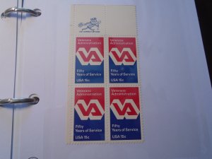 Unitd States  #  1825  MNH  Plate Block or Zip code Block